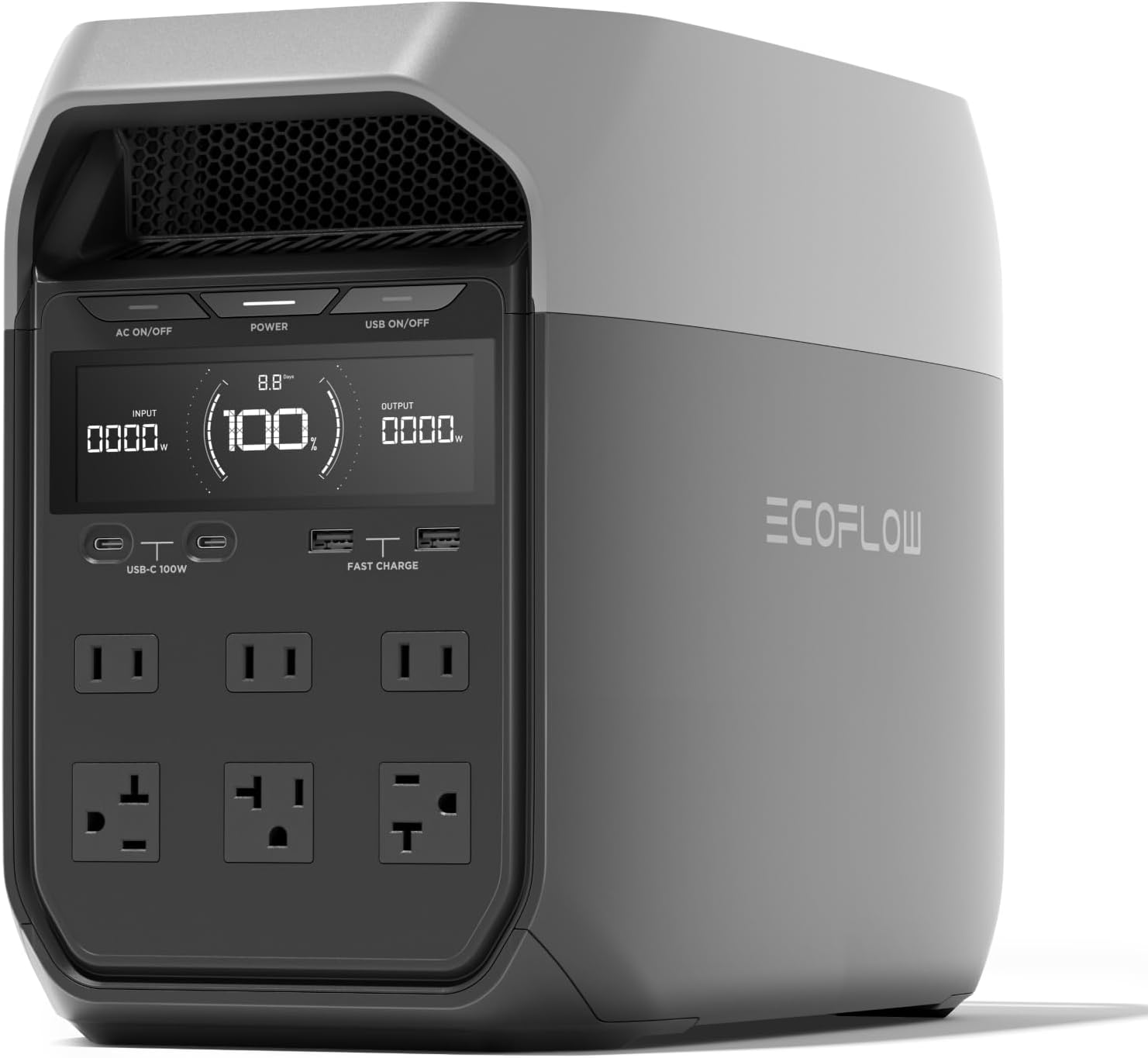 EcoFlow DELTA Pro 3600Wh / 3600W Portable Home Power Station